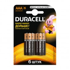 Элемент питания AAA Duracell LR03 BL6 BASIC (Б0014858)