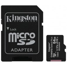 Карта памяти MicroSD 64GB Kingston SDCS2/64GB