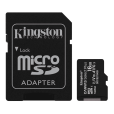 Карта памяти 16GB Kingston Canvas Select Plus MicroSDHC Class 10 UHS-I + SD адаптер (SDCS2/16GB)