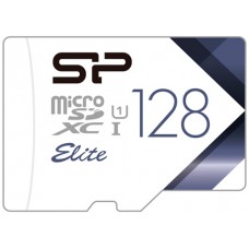 Карта памяти 128GB Silicon Power Elite MicroSDXC UHS-I (SP128GBSTXBU1V21)
