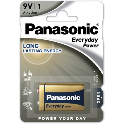 Батарейка Panasonic Everyday Power 6LF22 BLI 1 Alkaline (6LF22REE/1BR)
