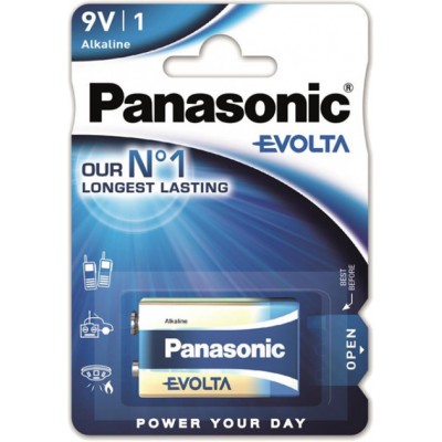 Батарейка Panasonic Evolta 6LR61 (6LR61EGE/1BP)