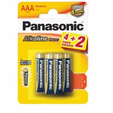 Элемент питания Panasonic Alkaline Power (AAA) LR03REB/6B2F