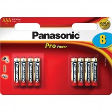 Элемент питания Panasonic PRO Power (AAA) Multi-Pack LR03XEG/8BW