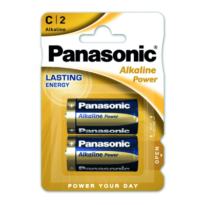 Элемент питания Panasonic Alkaline Power C LR14REB/2BP