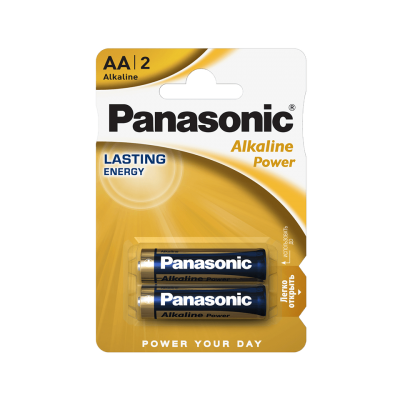 Элемент питания Panasonic Alkaline Power AA LR6REB/2BPR