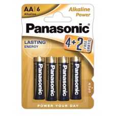 Элемент питания Panasonic Alkaline Power AA LR6REB/6B2F