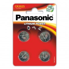 Элемент питания (батарейка/таблетка) Panasonic Lithium Power CR2025 [литиевая, DL2025, 2025, 3 В]