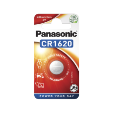Элемент питания (батарейка/таблетка) Panasonic Lithium Power [литиевая, CR1620, DL1620, 1620, 3 В]