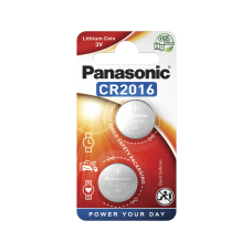 Элемент питания (батарейка/таблетка) Panasonic Lithium Power CR2016 [литиевая, DL2016, 2016, 3 В]