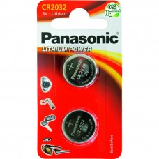 Элемент питания (батарейка/таблетка) Panasonic Lithium Power CR2032 [литиевая, DL2032, 2032, 3 В]