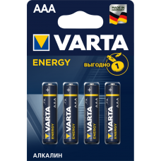 Элемент питания VARTA AAA (LR03) Energy BL4