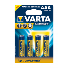 Элемент питания VARTA AAA (LR03) LongLife BL4