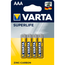 Элемент питания VARTA R03/AAA SuperLife BL4 (2003101414)