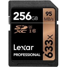 Карта памяти 256GB Lexar SDXC Class 10 UHS-I (LSD256CBEU633)