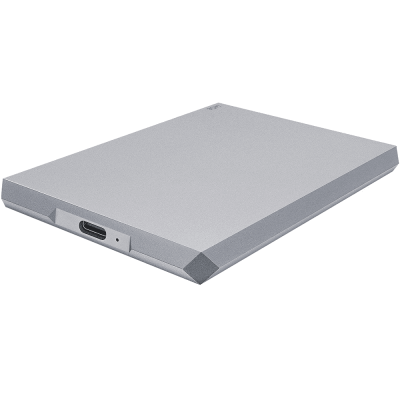 Внешний диск HDD LaCie 2TB Mobile Drive серый 2.5 USB 3.0 Thunderbolt (STHG2000402)