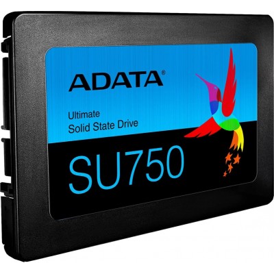 Твердотельный диск 512GB ADATA Ultimate SU750, 2.5, SATA III (ASU750SS-512GT-C)