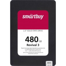 Твердотельный диск 480GB Smartbuy Revival 3, 2.5, SATA III (SB480GB-RVVL3-25SAT3)