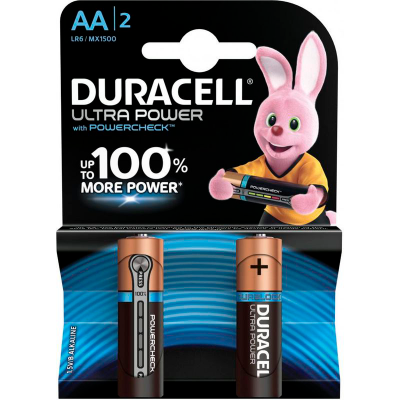 Элемент питания Duracell AA (LR6) BL2 Ultra Power (Б0038759)