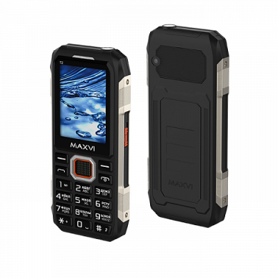 Телефон Maxvi T2 Black