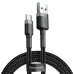 Кабель Baseus Cafule USB - Type-C 1 м серый