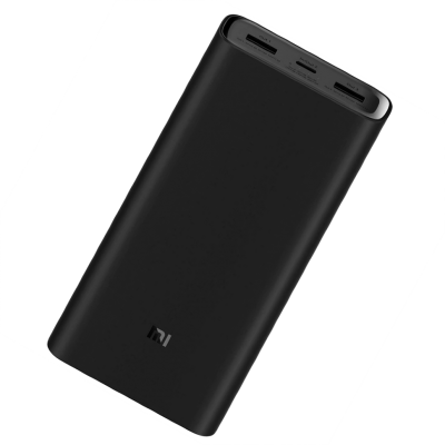 Внешний аккумулятор Xiaomi Mi Power Bank 3 Pro 20000 мАч Черный