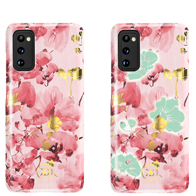 Чехол Kingxbar Spring для Galaxy S20 Pink Flower