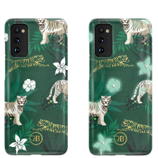 Чехол Kingxbar Spring для Galaxy S20 Green Tiger
