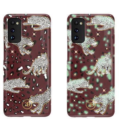 Чехол Kingxbar Spring для Galaxy S20 Red Leopard