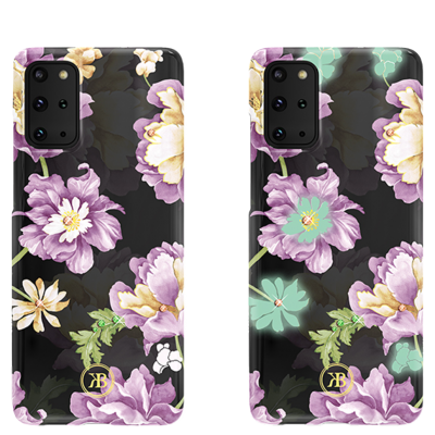 Чехол Kingxbar Spring для Galaxy S20 Plus Purple Flower