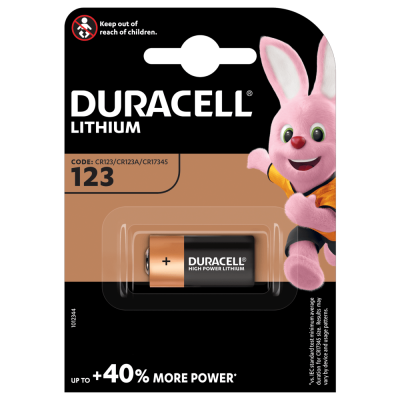 Элемент питания Duracell CR123 Ultra