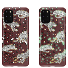 Чехол Kingxbar Spring для Galaxy S20 Plus Red Leopard