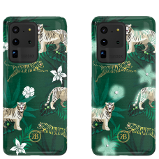 Чехол Kingxbar Spring для Galaxy S20 Ultra Green Tiger