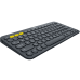 Клавиатура беспроводная Logitech K380 Dark Grey (920-007584)