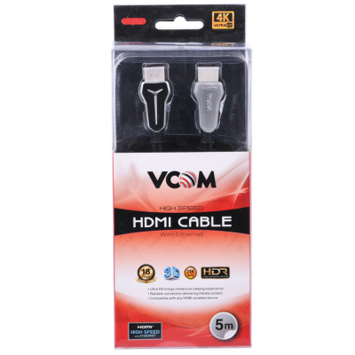 Кабель VCOM HDMI 19M/M ver 2.0 4K 5m (CG579-5M_204478)