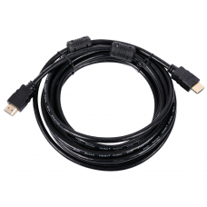 Кабель Telecom HDMI-HDMI 19M/19M ver 2.0 3D Ethernet два фильтра 5м (TCG200F-5M_463680)