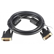 Кабель VCOM DVI Dual Link 25M/25M два фильтра 1.8м (VDV6300-1.8M_821327)