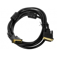Кабель VCOM DVI Dual Link 25M/25M два фильтра 5м (VDV6300-5M_821341)
