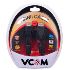 Кабель VCOM HDMI 19M/M ver 1.4 3D два фильтра 3m (VHD6020D-3MB_810437)