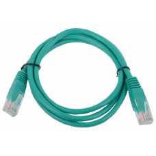 Патч-корд Telecom UTP 5E 0.5m литой зеленый (NA102-G-0.5M_317338)