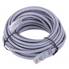 Патч-корд Telecom UTP 5E 10m литой серый (NA102--10M_317567)