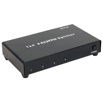 Разветвитель VCOM 1/4 Splitter 3D Full HD (DD414A/VDS8044D_891429)