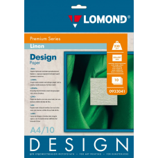 Бумага Lomond дизайнерская матовая Лен 230 г/м2 A4 10л (0933041)