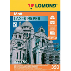 Бумага Lomond матовая двухсторонняя A4 350 г/м2 150 л (0300143)
