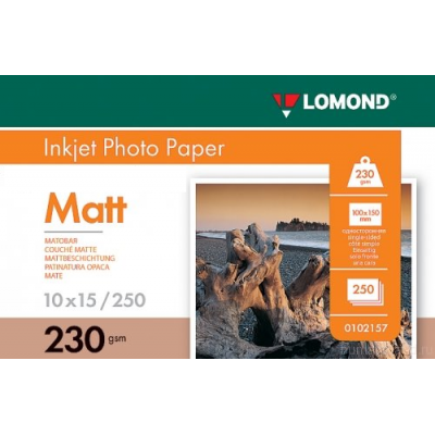 Бумага Lomond матовая односторонняя A6 230 г/м2 250л (0102157)