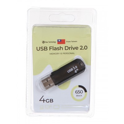 Флеш-накопитель USB 4GB Exployd 650 черный (EX-4GB-650-Black)