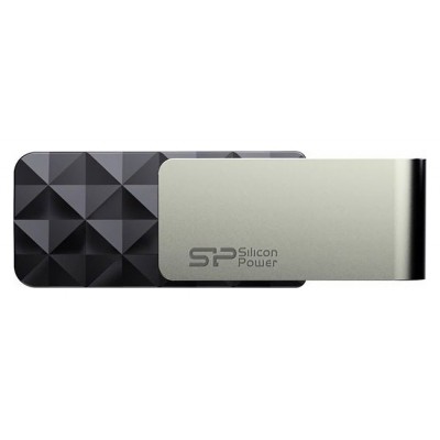 USB-накопитель 16GB Silicon Power Blaze B30, черный (SP016GBUF3B30V1K)