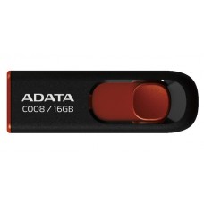 USB-накопитель 16GB ADATA C008, черный (AC008-16G-RKD)