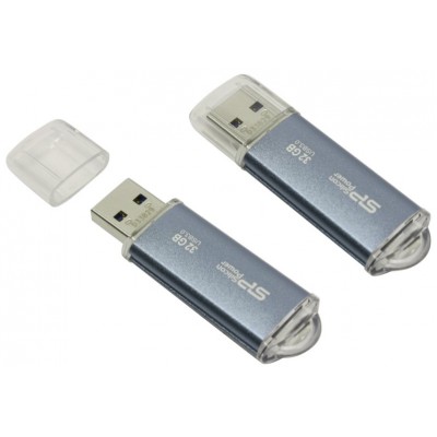 USB-накопитель 32GB Silicon Power Marvel M01, синий (SP032GBUF3M01V1B)