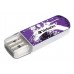Флеш накопитель 8GB Verbatim Mini Graffiti Edition, USB 2.0, Фиолетовый (98164)